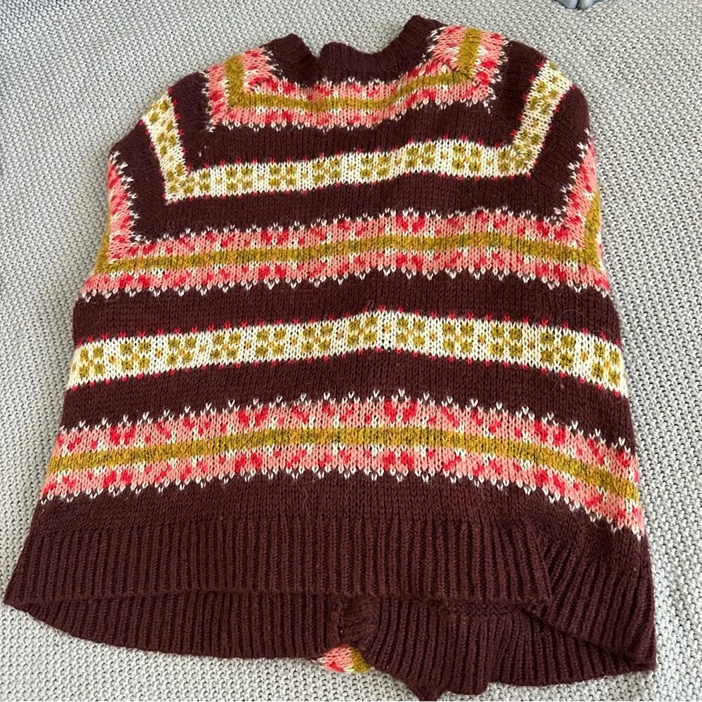 The Great. The Loom Cardigan Sweater Rosehip Medium - Picture 5 of 15